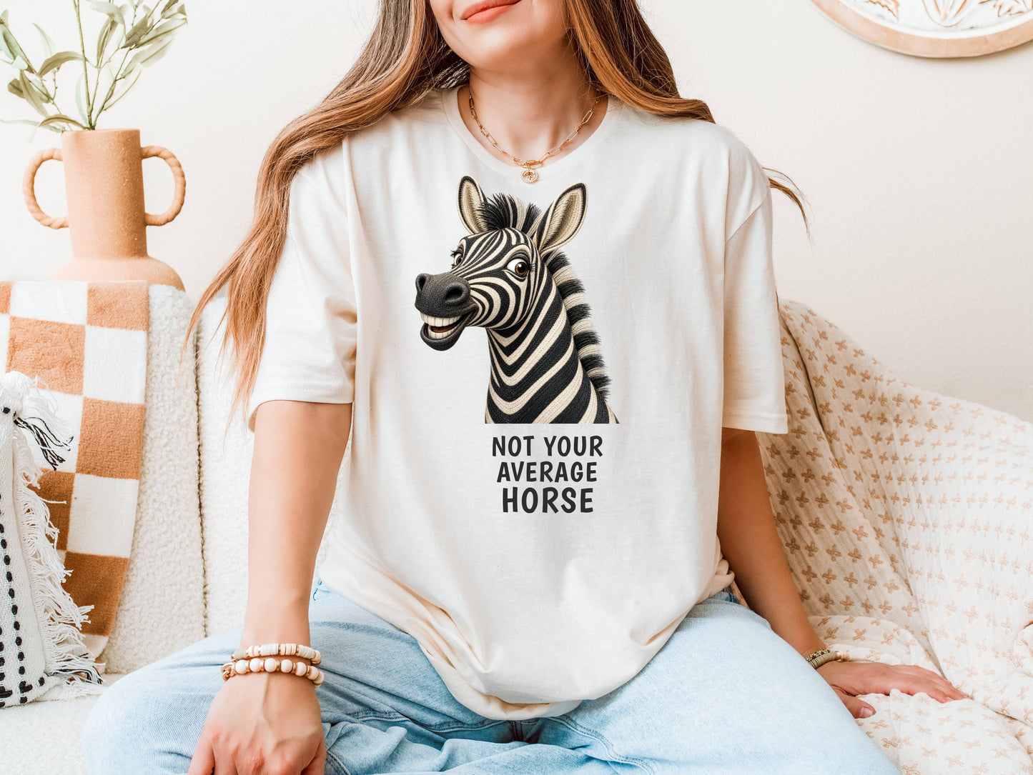 Not Your Average Horse — Savannah Sass Zebra Tee