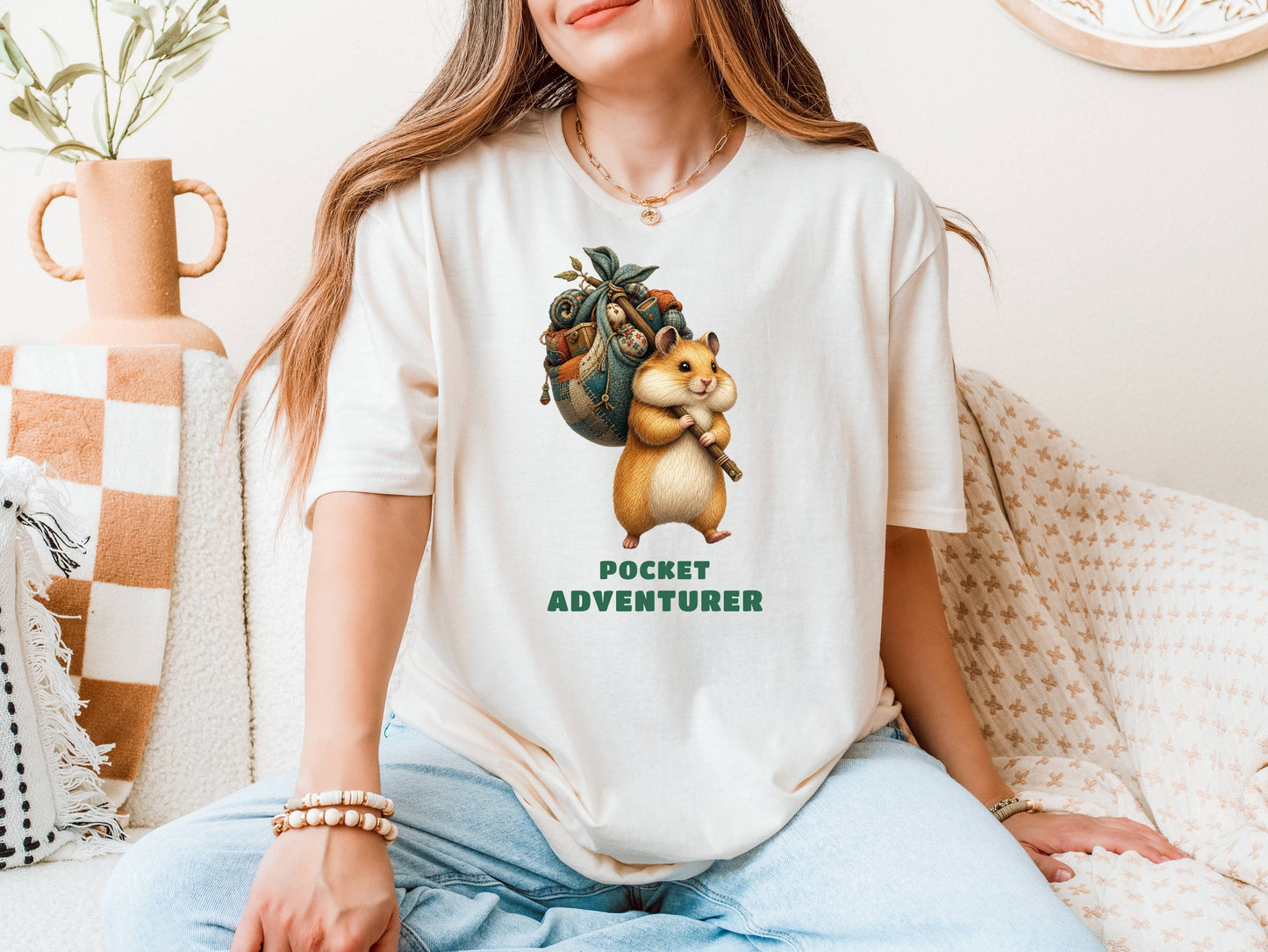Pocket Adventurer — Domestic Divas Hamster Tee