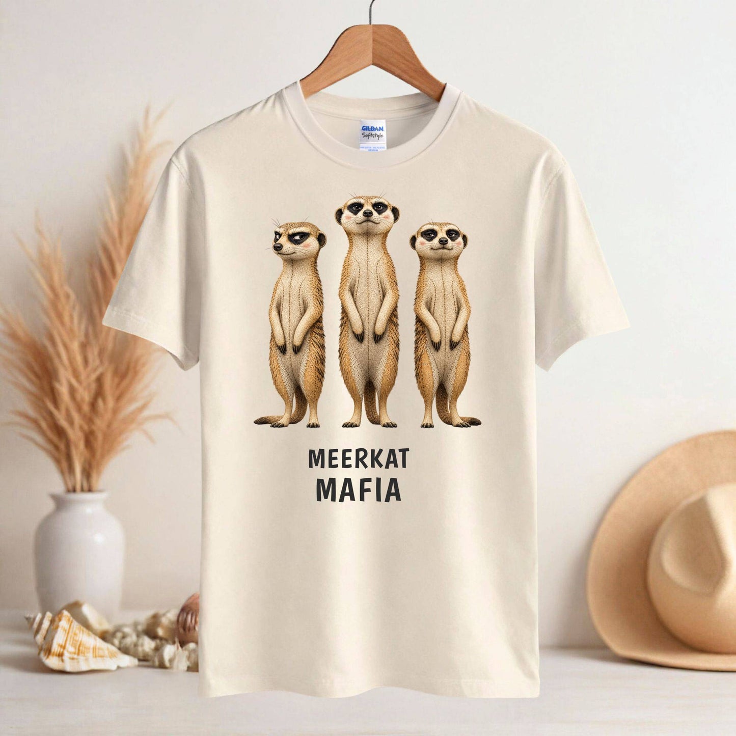Meerkat Mafia — Savannah Sass Triple Meerkat Tee