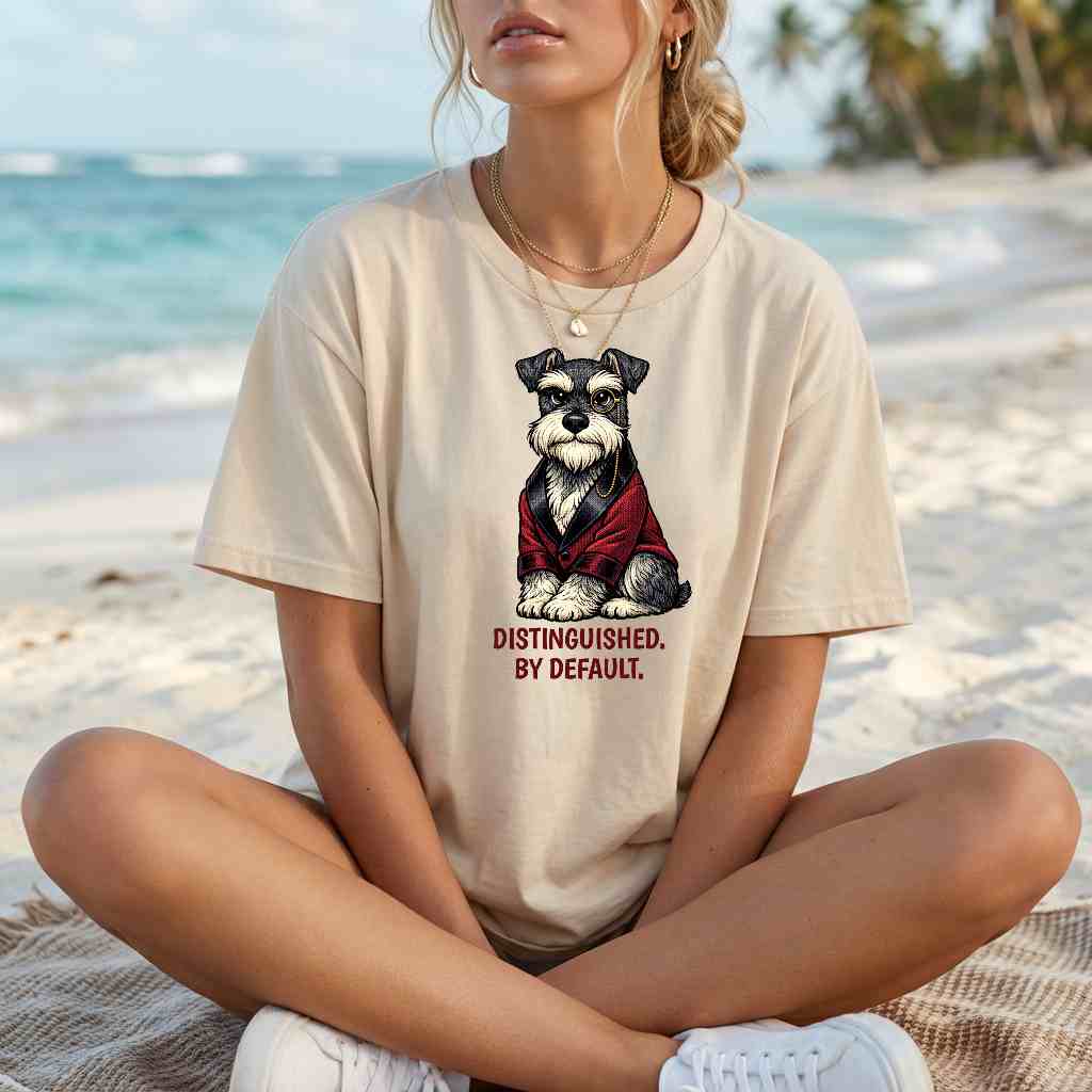 Schnauzer T-Shirt | Fashion Dog Tee | Wild & Kind Couture Creatures