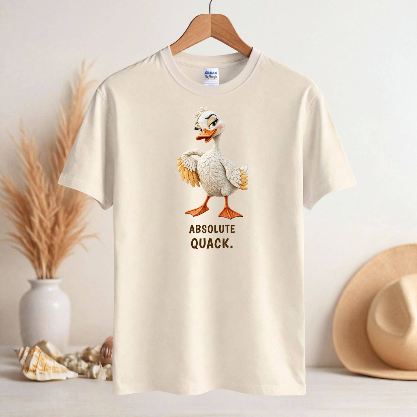Absolute Quack — Barnyard Baddies Duck Tee