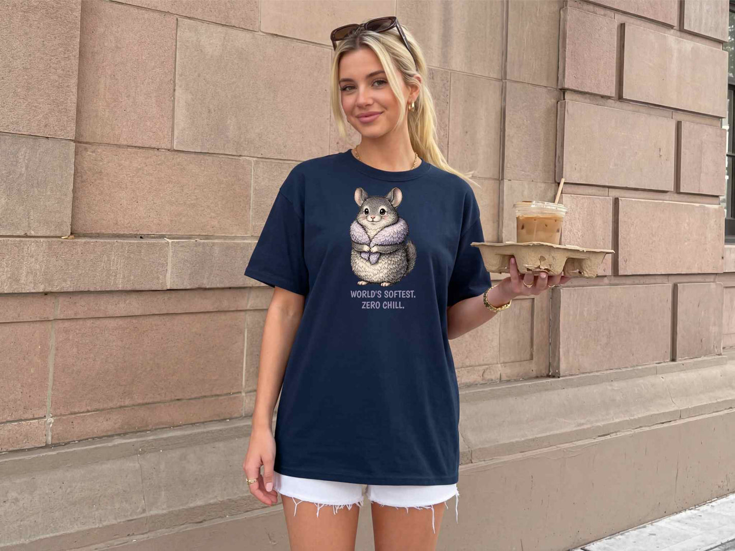 Chinchilla 'World's Softest, Zero Chill' T-Shirt
