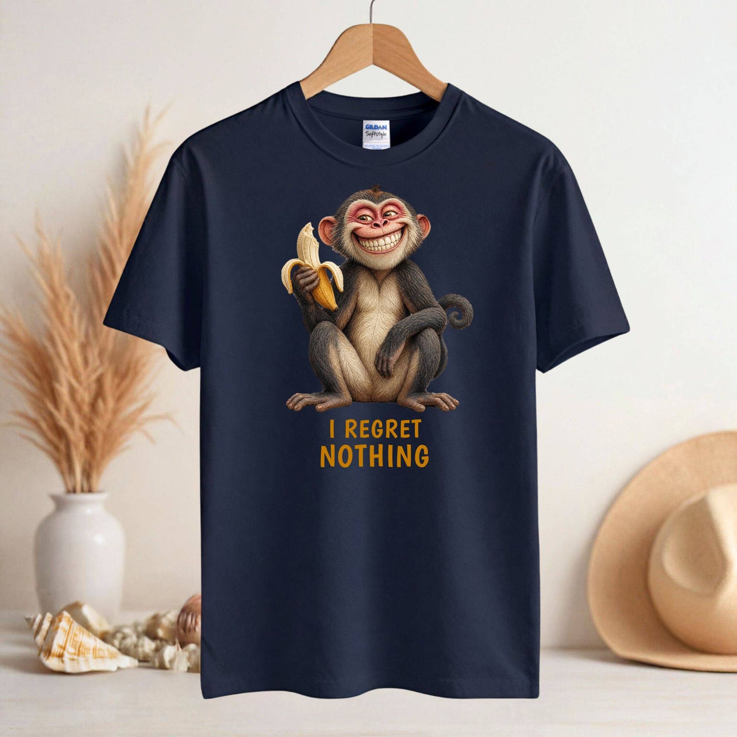 I Regret Nothing — Jungle Jokers Monkey Tee