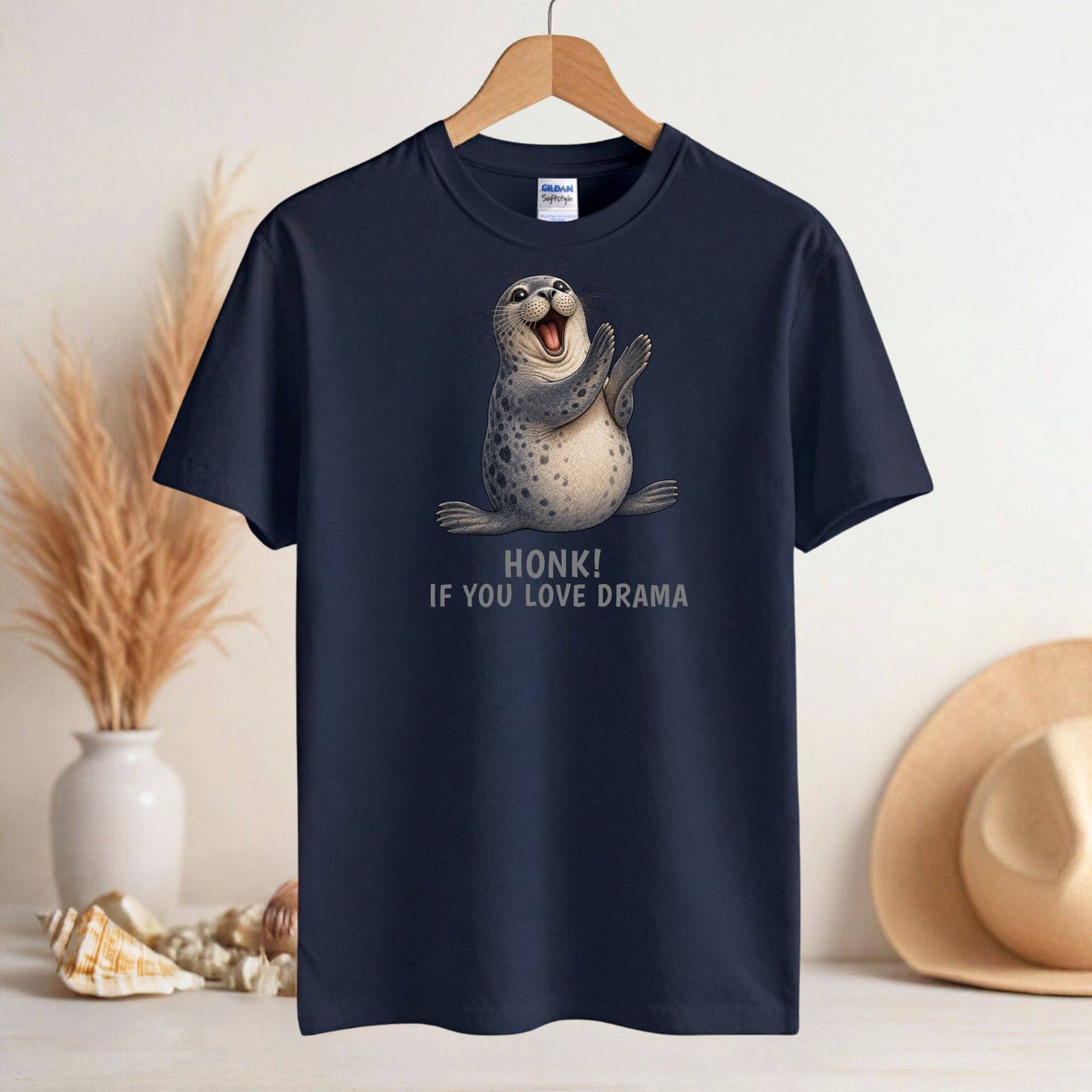 Honk If You Love Drama — Seal Tee