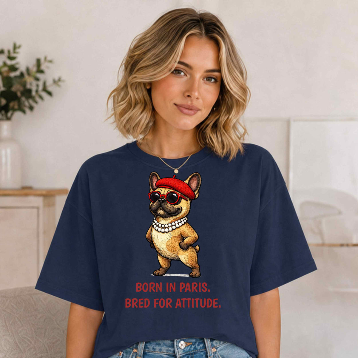 French Bulldog T-Shirt | Fashion Dog Tee | Wild & Kind Couture Creatures
