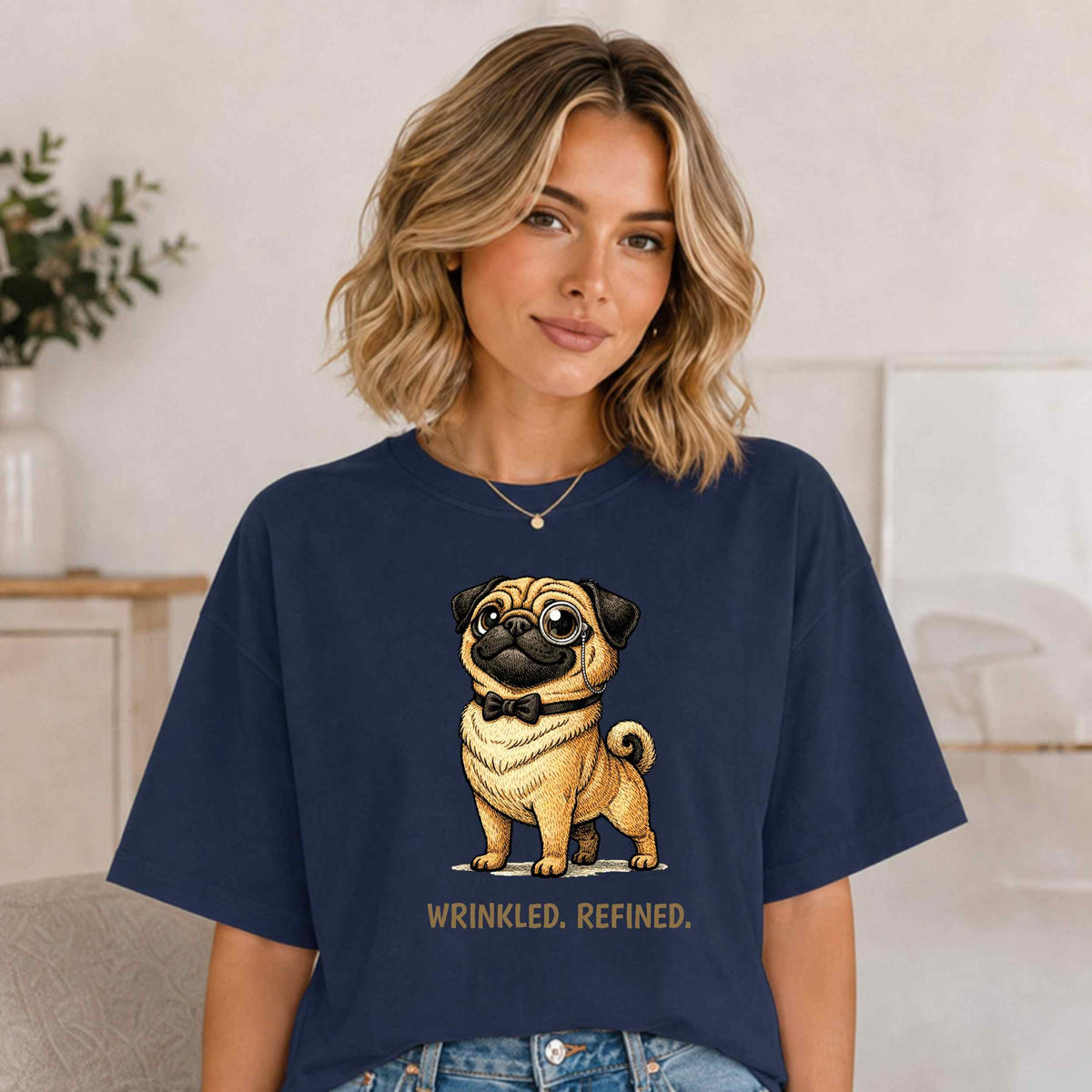 Pug T-Shirt | Fashion Dog Tee | Wild & Kind Couture Creatures