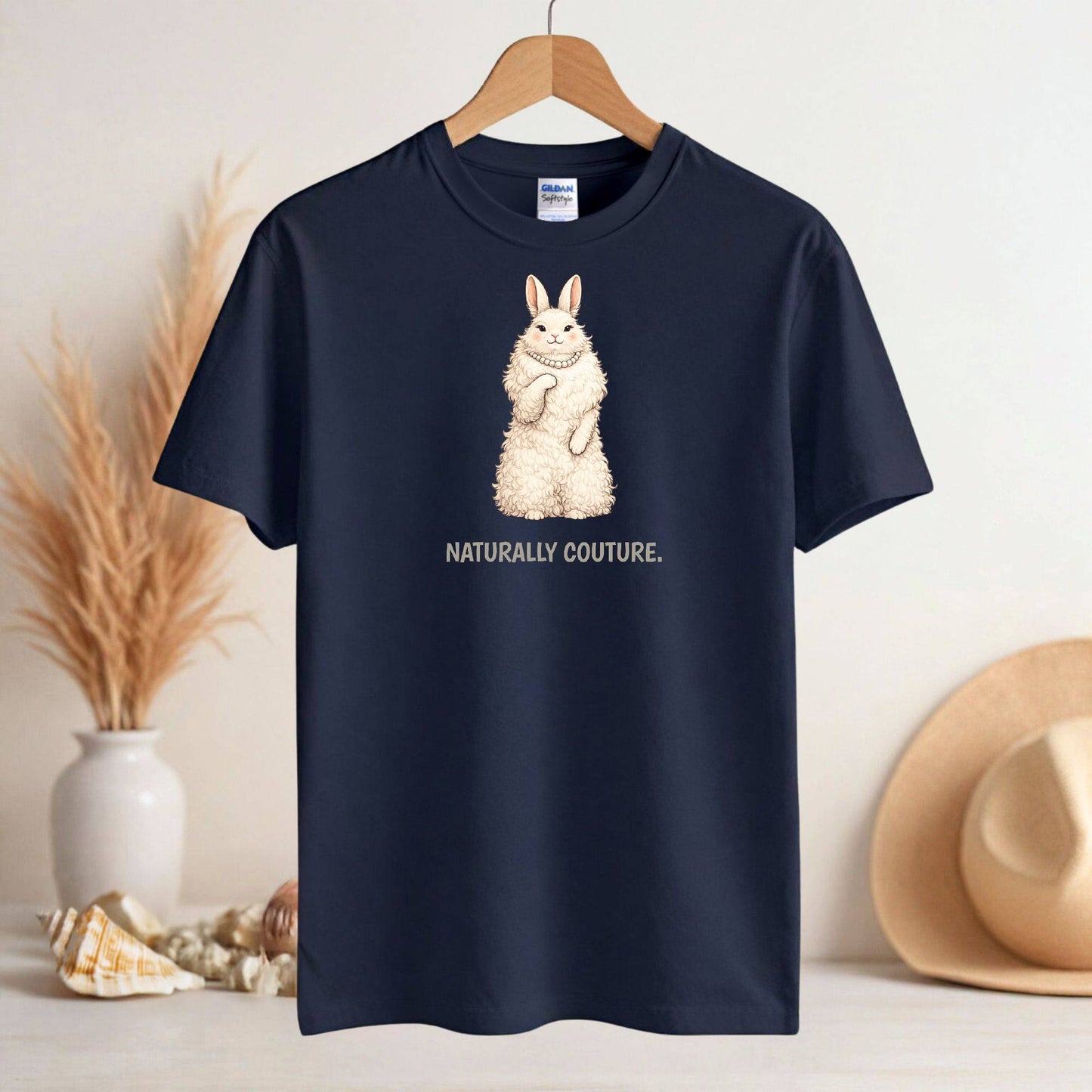 Angora Rabbit T-Shirt | Fashion Animal Tee | Wild & Kind Couture Creatures