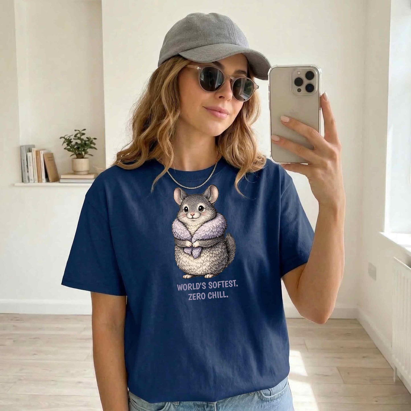 Chinchilla 'World's Softest, Zero Chill' T-Shirt