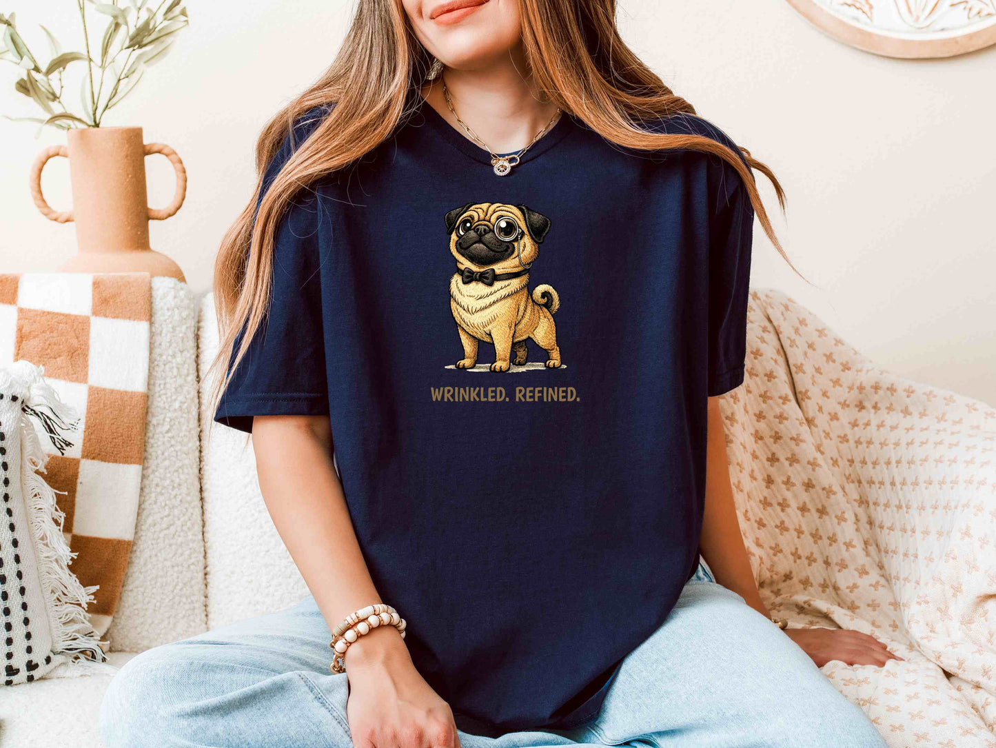 Pug T-Shirt | Fashion Dog Tee | Wild & Kind Couture Creatures