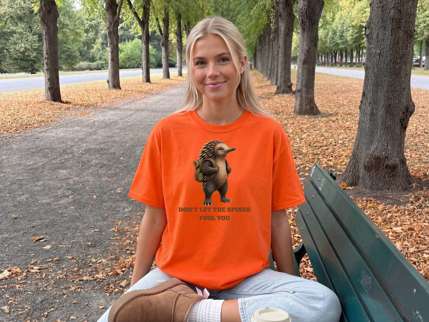 Don't Let the Spines Fool You — Echidna Adventure Tee