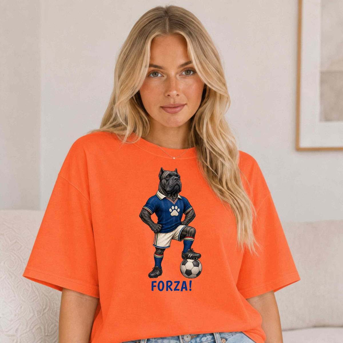Forza! — Soccer Cane Corso Tee