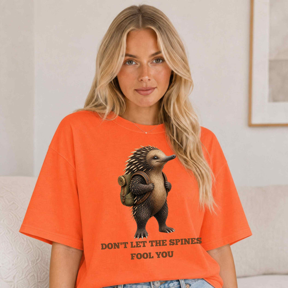 Don't Let the Spines Fool You — Echidna Adventure Tee