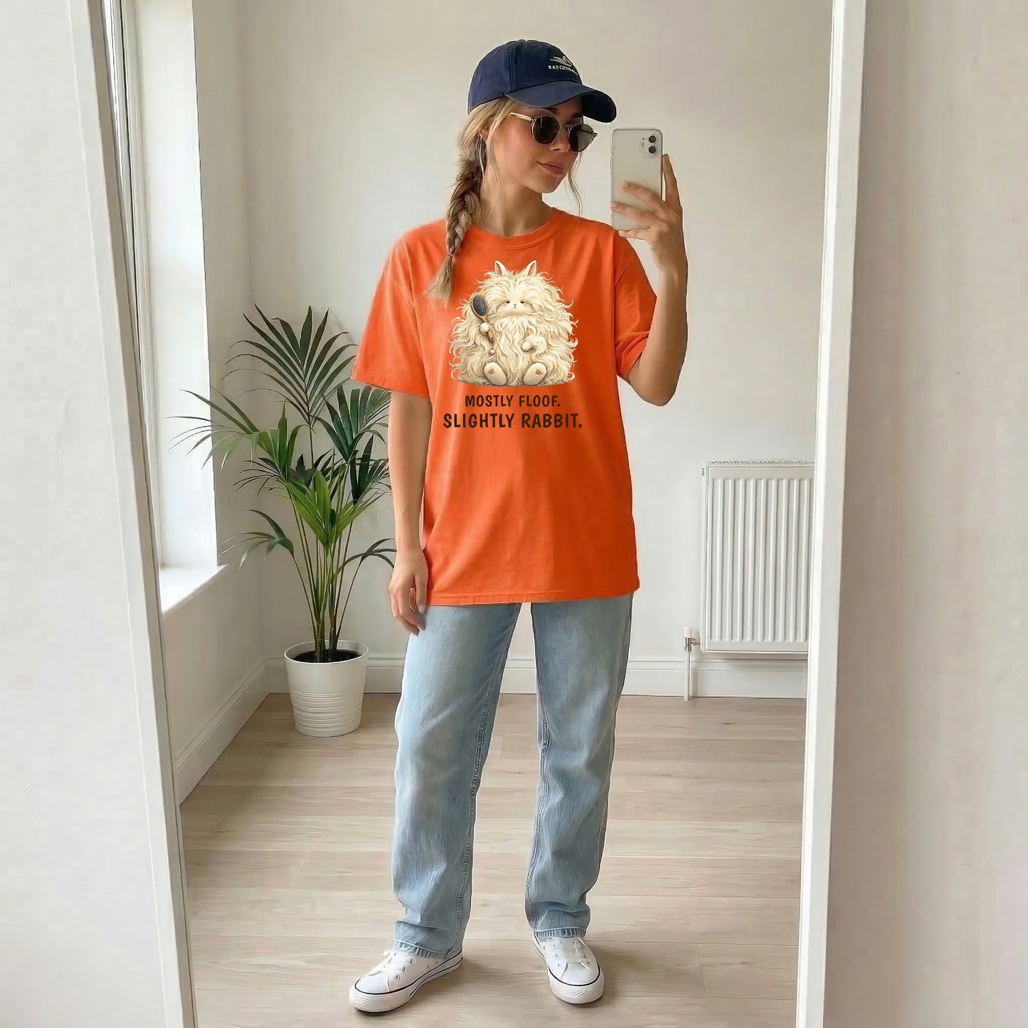 Mostly Floof. Slightly Rabbit. — Angora Rabbit Tee