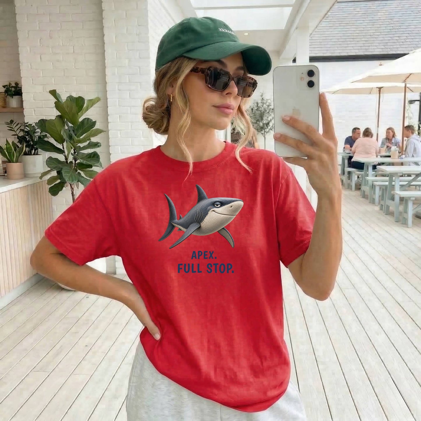 Apex. Full Stop. — Reef Rebels Shark Tee
