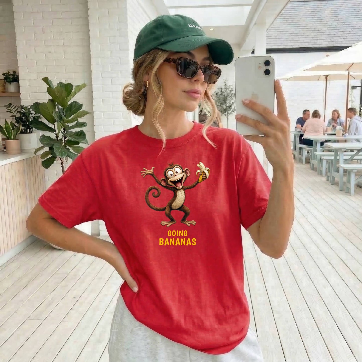 Going Bananas — Jungle Jokers Monkey Tee