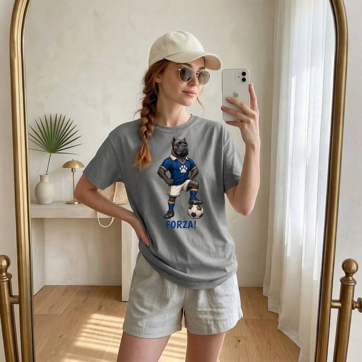 Forza! — Soccer Cane Corso Tee