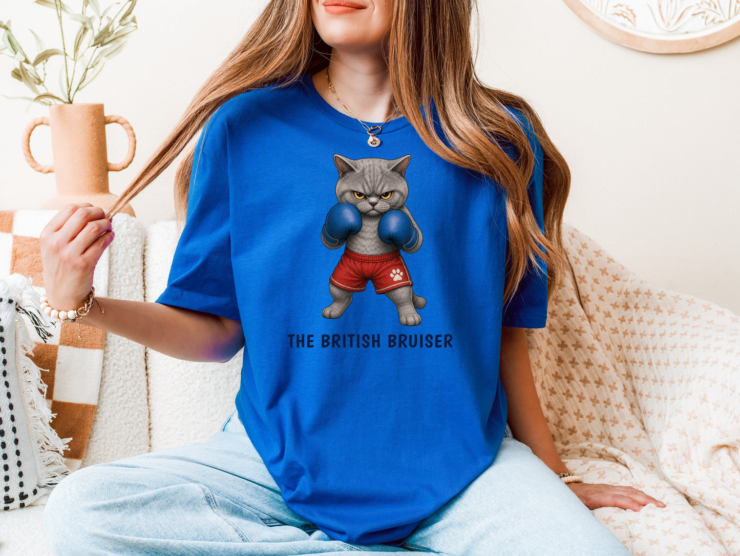 The British Bruiser — Boxing Cat Tee