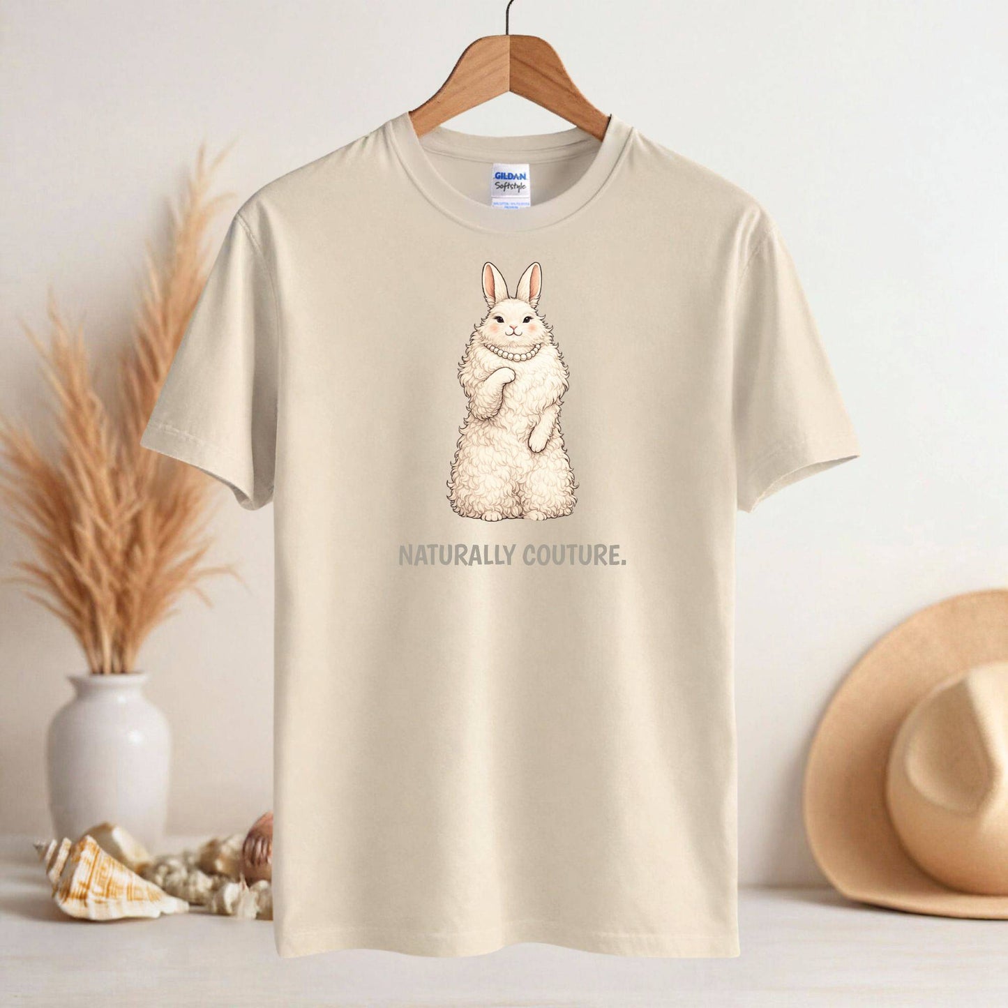 Angora Rabbit T-Shirt | Fashion Animal Tee | Wild & Kind Couture Creatures