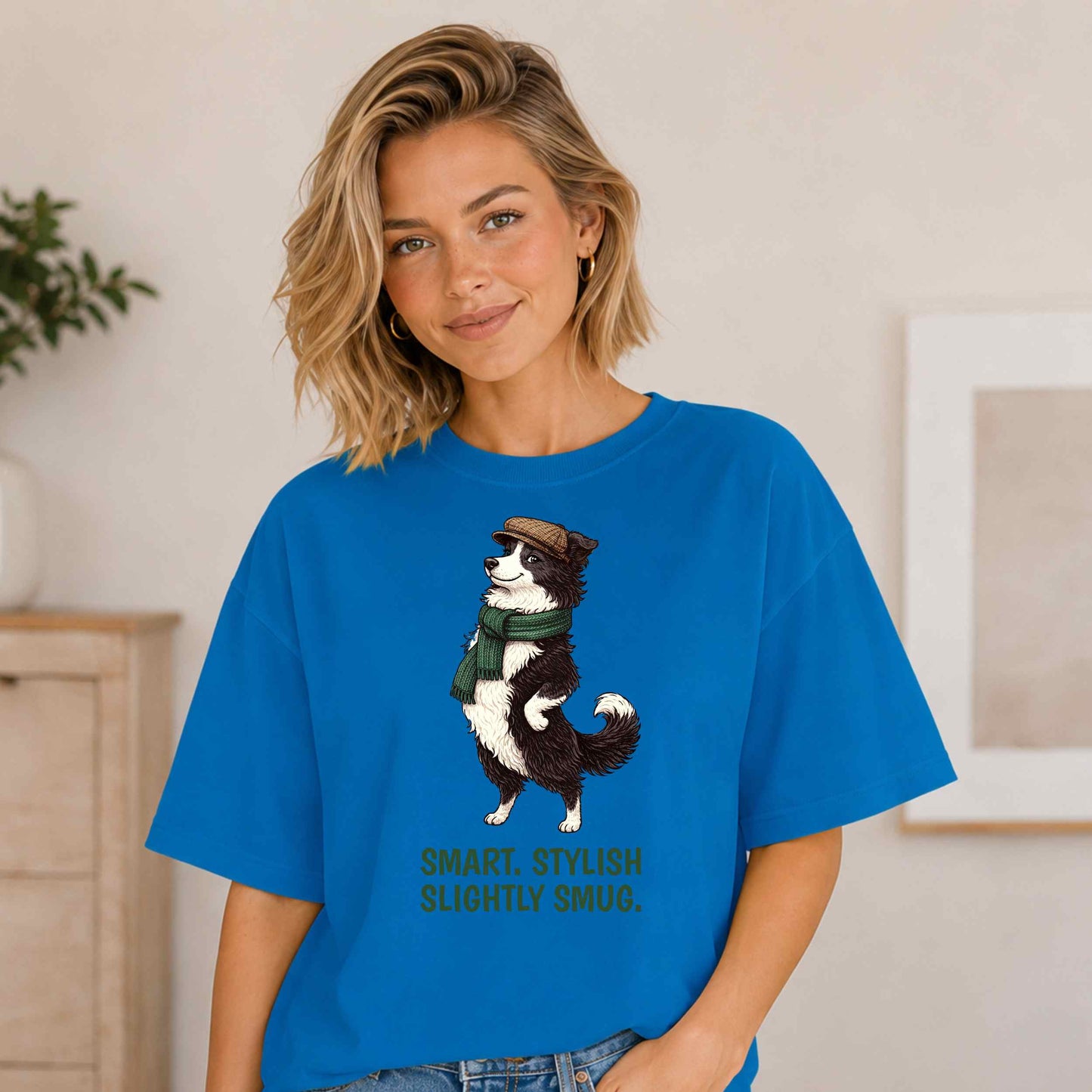 Border Collie T-Shirt | Fashion Dog Tee | Wild & Kind Couture Creatures