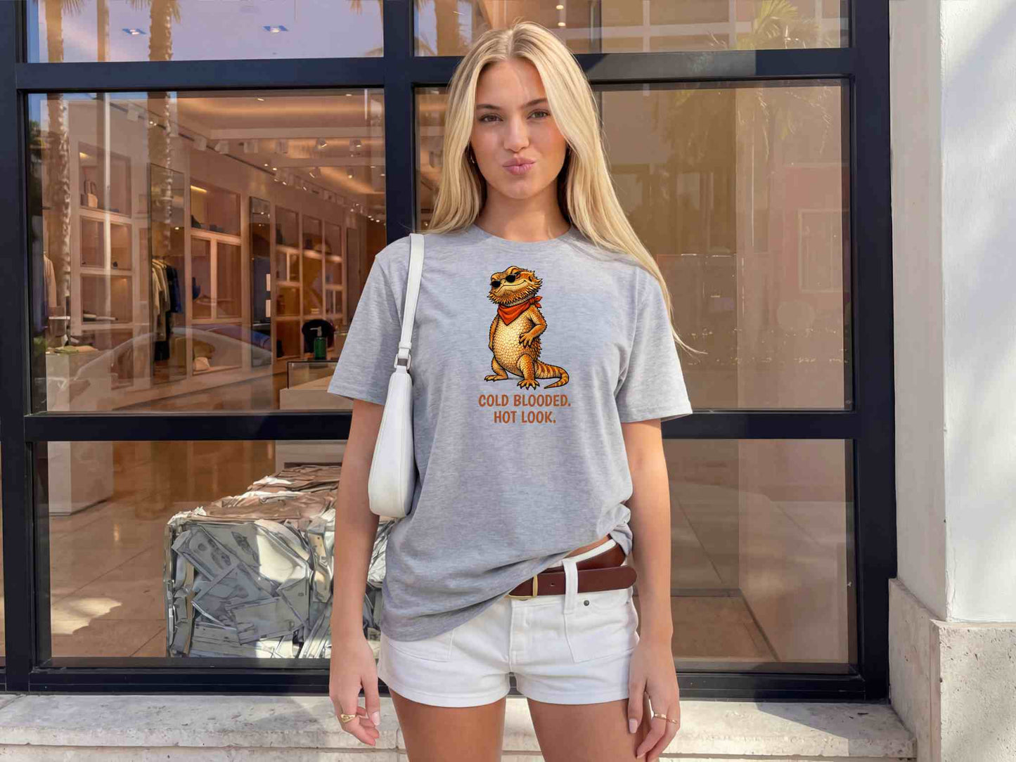 Bearded Dragon T-Shirt | Fashion Animal Tee | Wild & Kind Couture Creatures