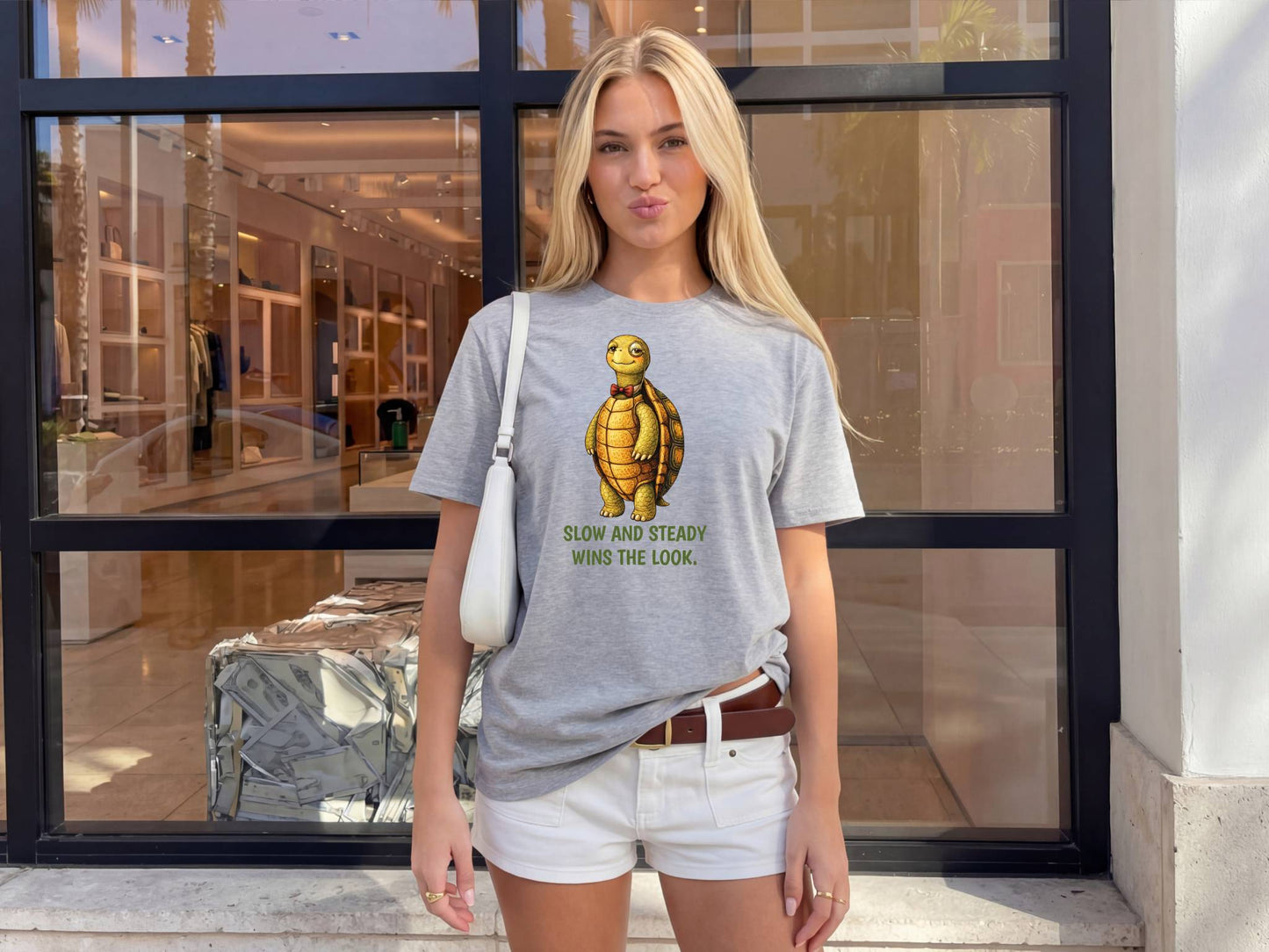 Tortoise T-Shirt | Fashion Animal Tee | Wild & Kind Couture Creatures