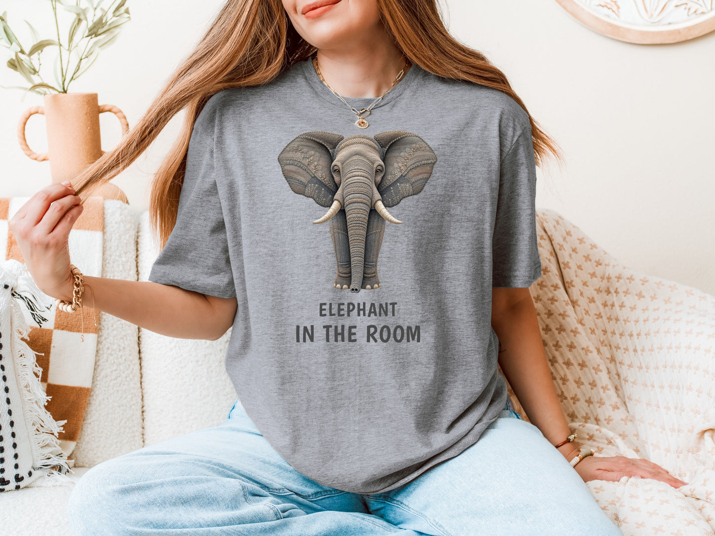 Elephant in the Room — Savannah Sass Elephant Tee