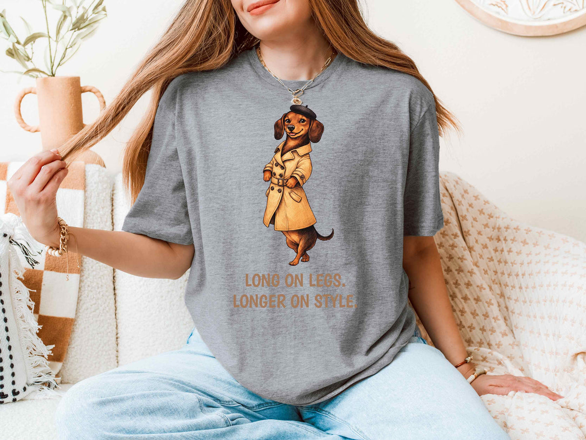 Dachshund T-Shirt | Fashion Dog Tee | Wild & Kind Couture Creatures