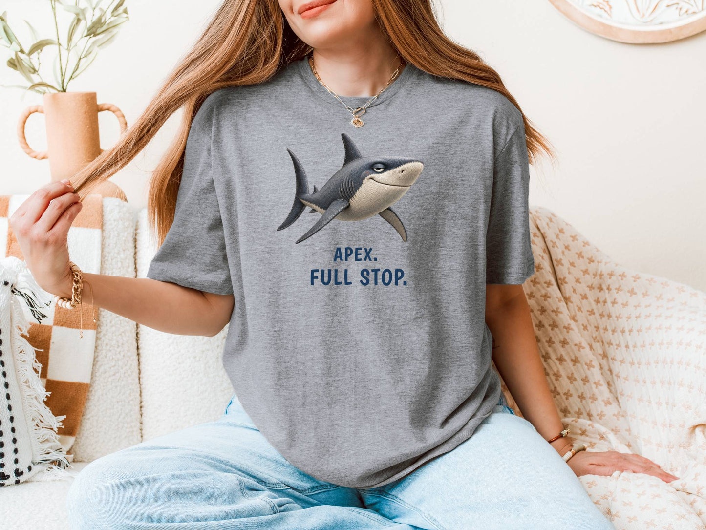 Apex. Full Stop. — Reef Rebels Shark Tee