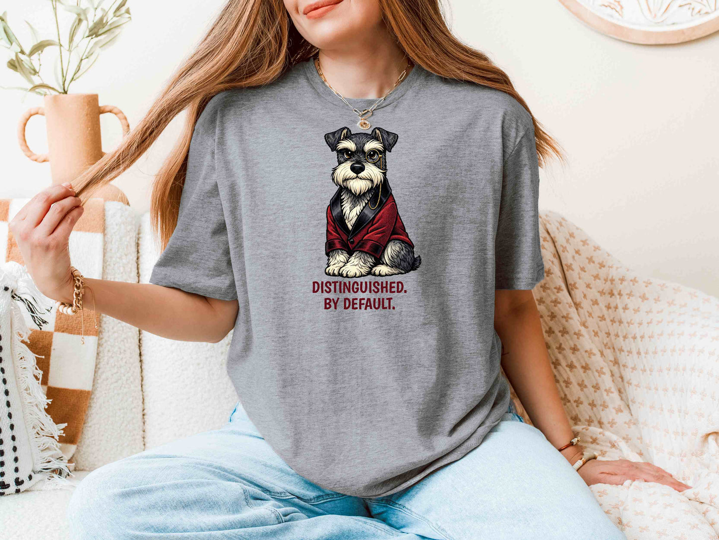 Schnauzer T-Shirt | Fashion Dog Tee | Wild & Kind Couture Creatures