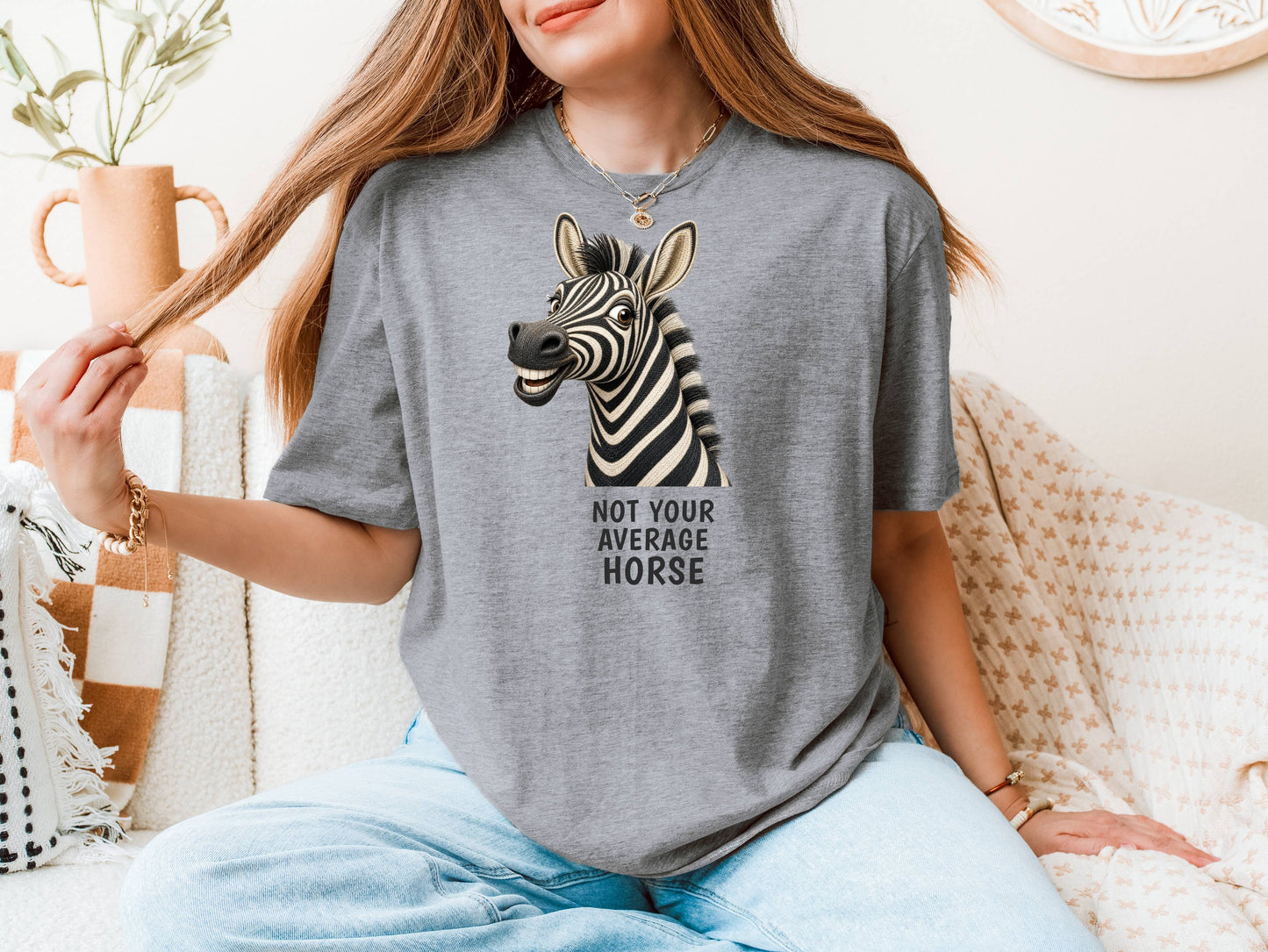 Not Your Average Horse — Savannah Sass Zebra Tee