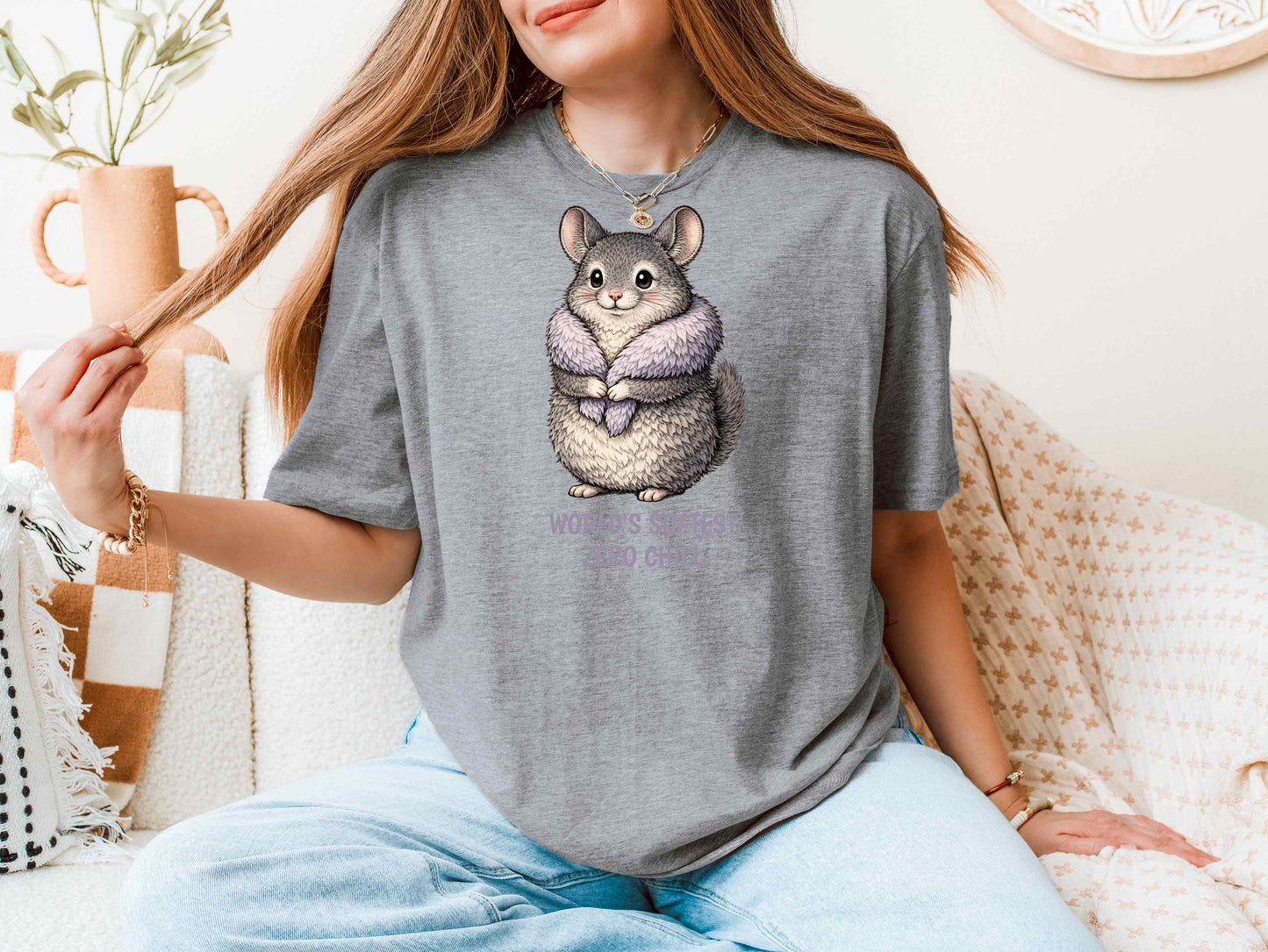 Chinchilla 'World's Softest, Zero Chill' T-Shirt