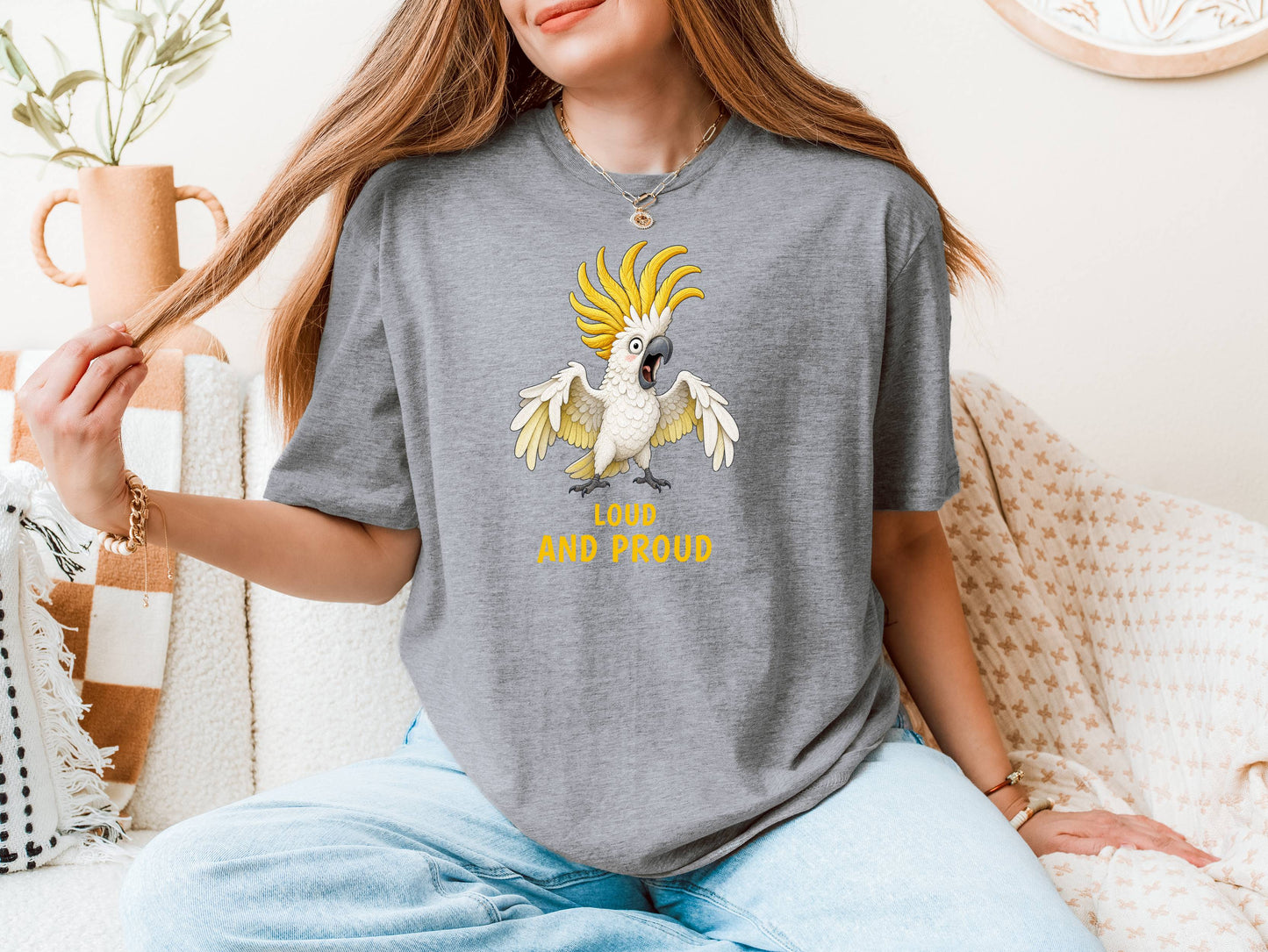 Loud and Proud — Outback Originals Cockatoo Tee