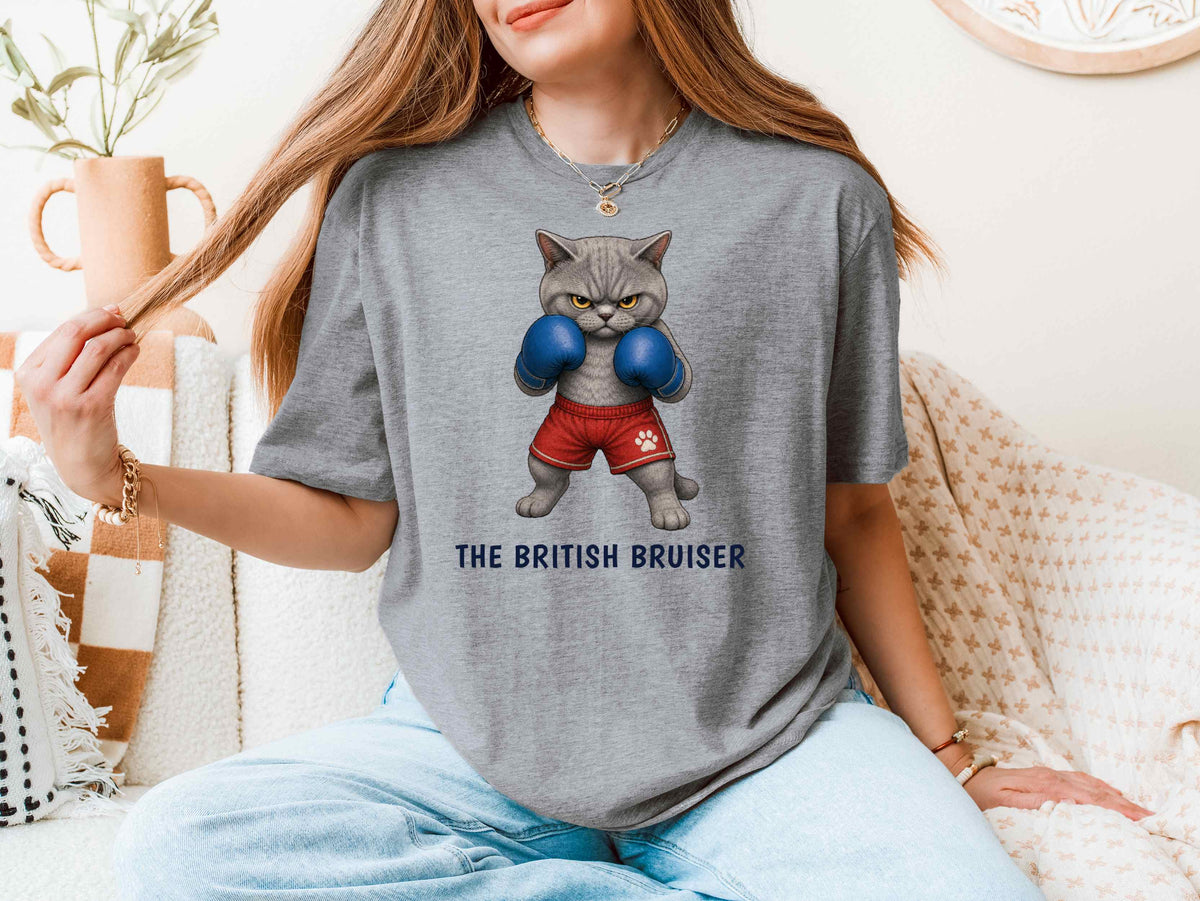 The British Bruiser — Boxing Cat Tee