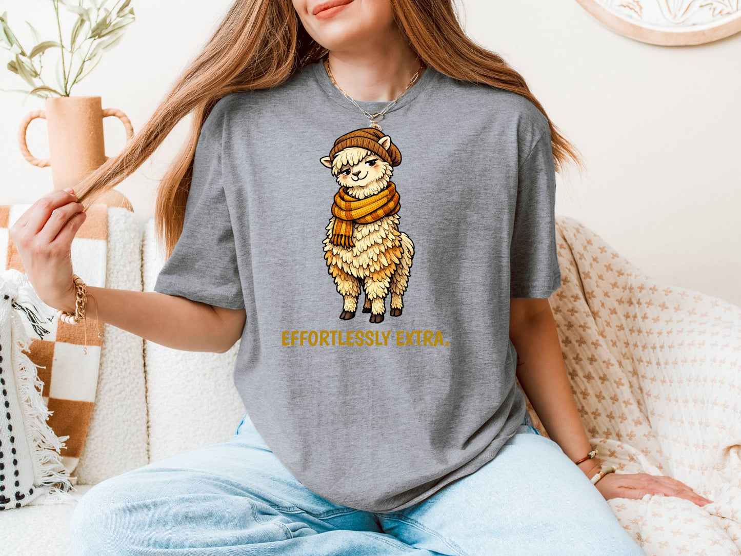 Alpaca T-Shirt | Fashion Animal Tee | Wild & Kind Couture Creatures