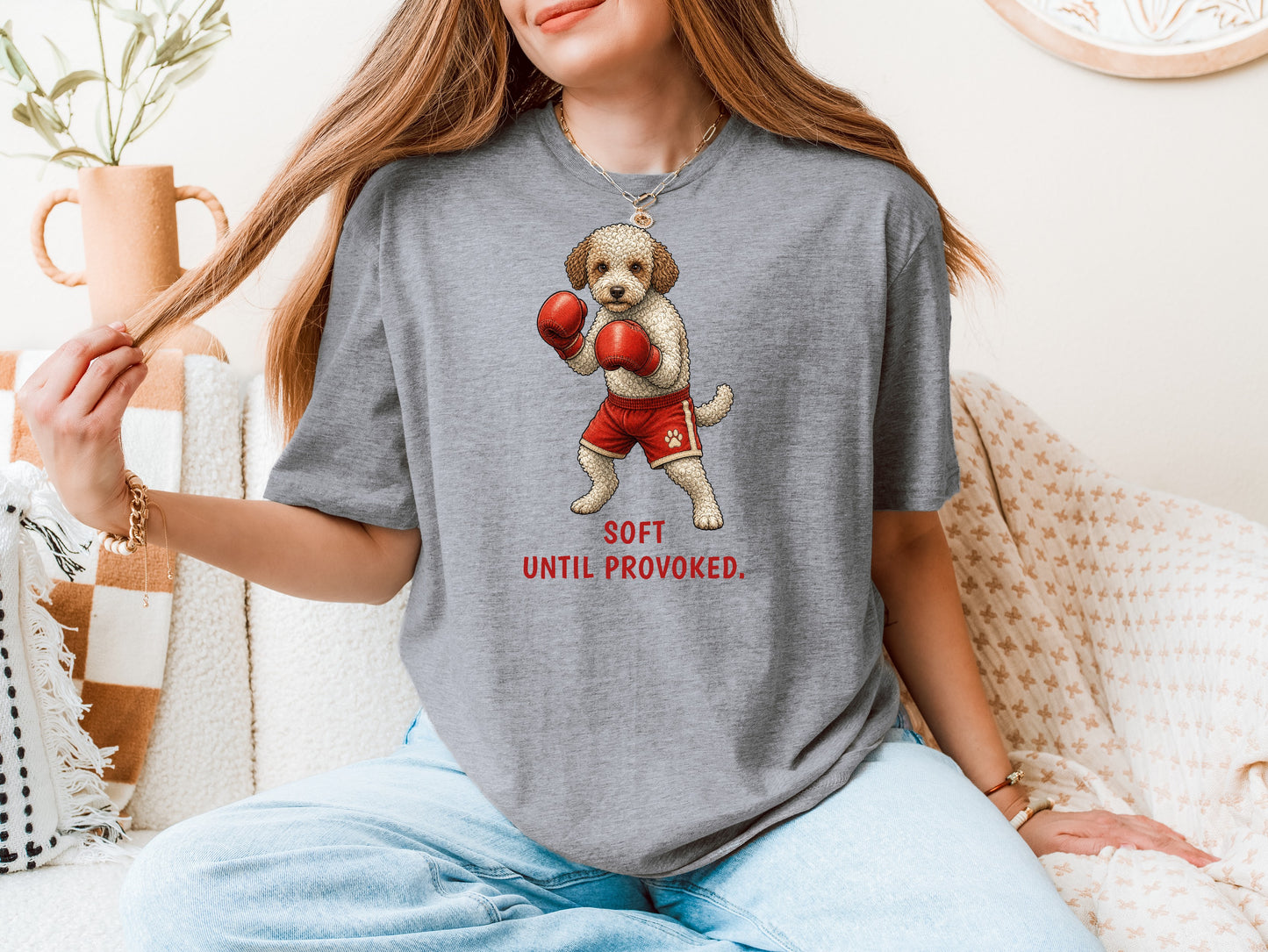 Soft. Until Provoked. — Boxing Lagotto Te