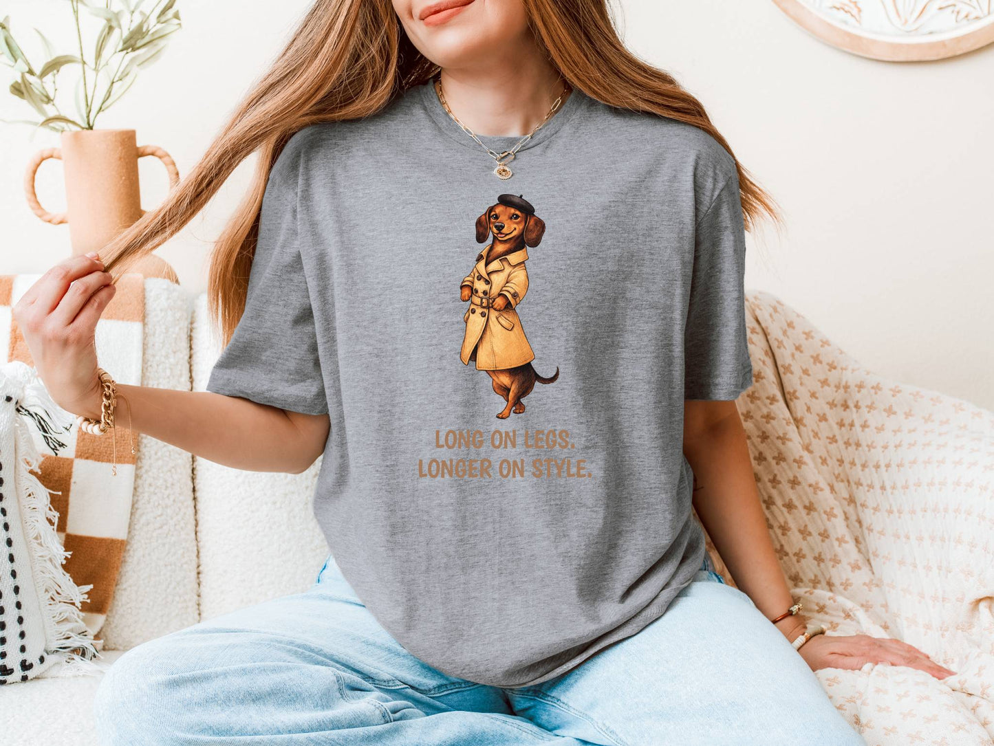 Dachshund T-Shirt | Fashion Dog Tee | Wild & Kind Couture Creatures