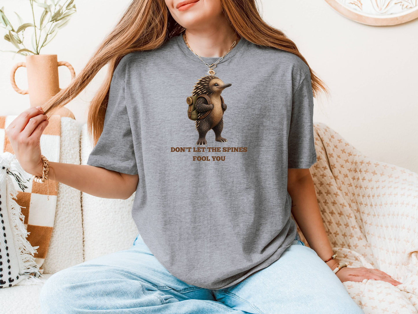 Don't Let the Spines Fool You — Echidna Adventure Tee