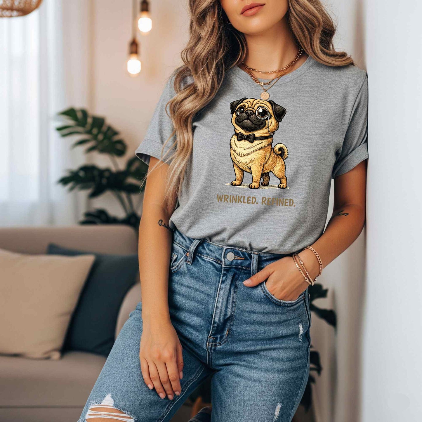 Pug T-Shirt | Fashion Dog Tee | Wild & Kind Couture Creatures