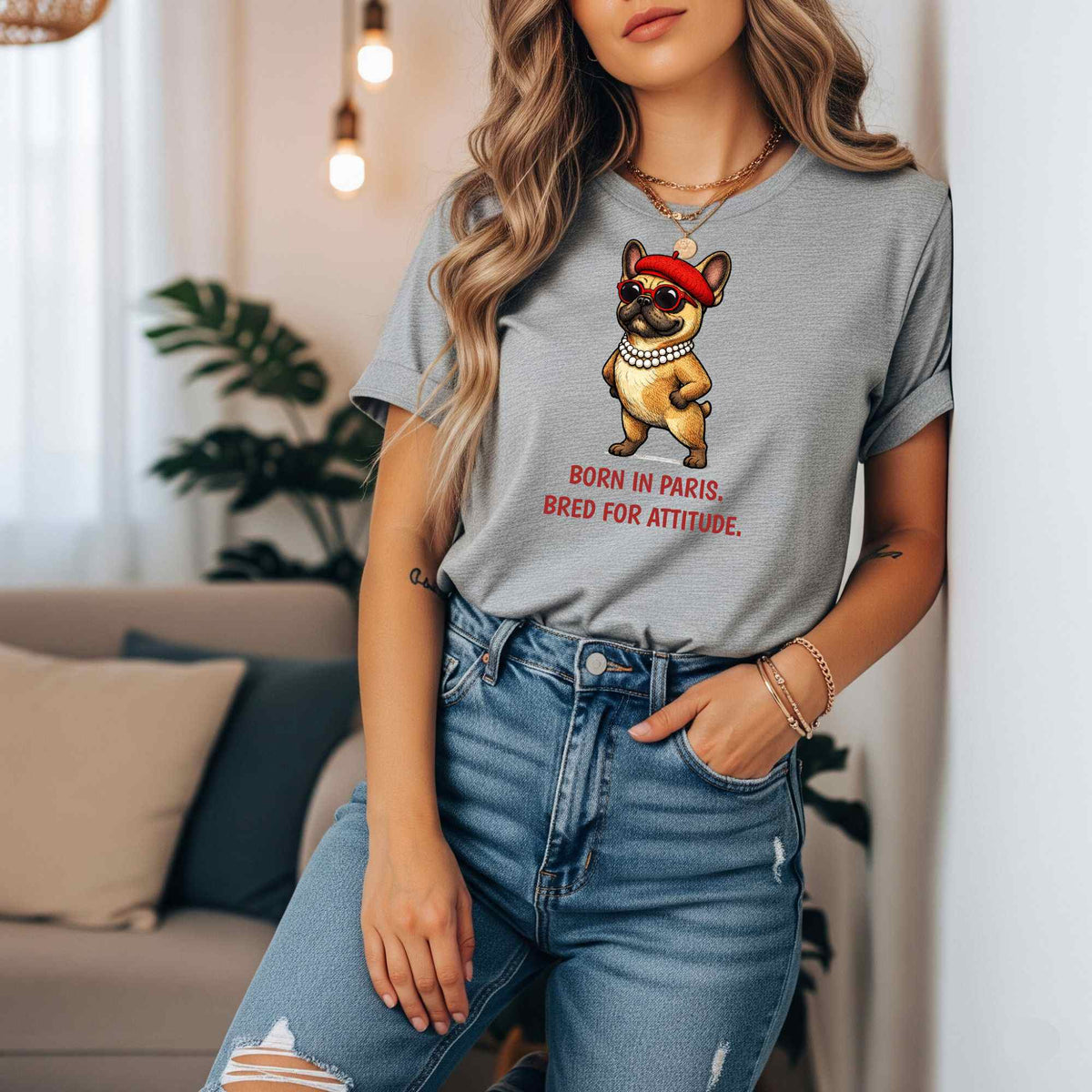 French Bulldog T-Shirt | Fashion Dog Tee | Wild & Kind Couture Creatures