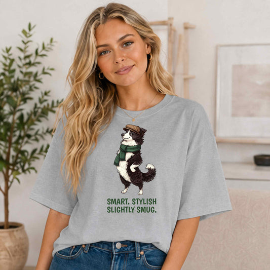 Border Collie T-Shirt | Fashion Dog Tee | Wild & Kind Couture Creatures