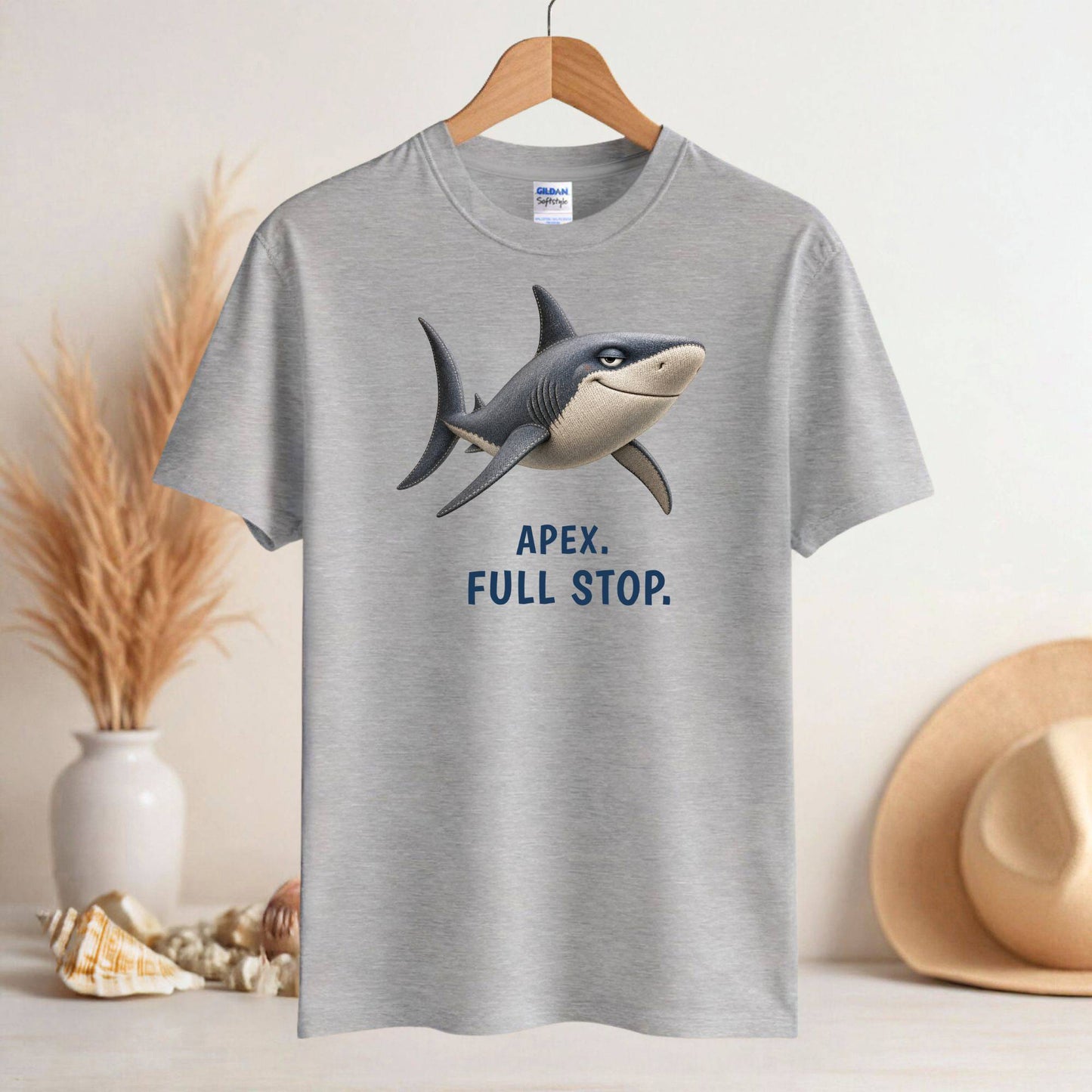 Apex. Full Stop. — Reef Rebels Shark Tee