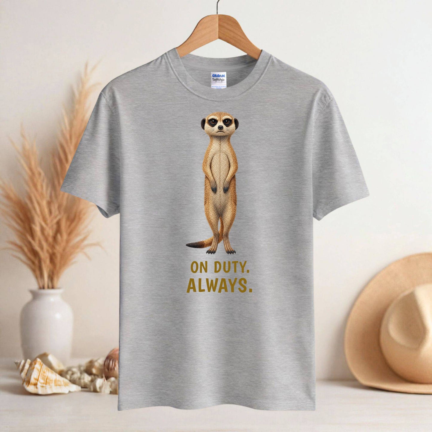 On Duty. Always. — Savannah Sass Meerkat Tee