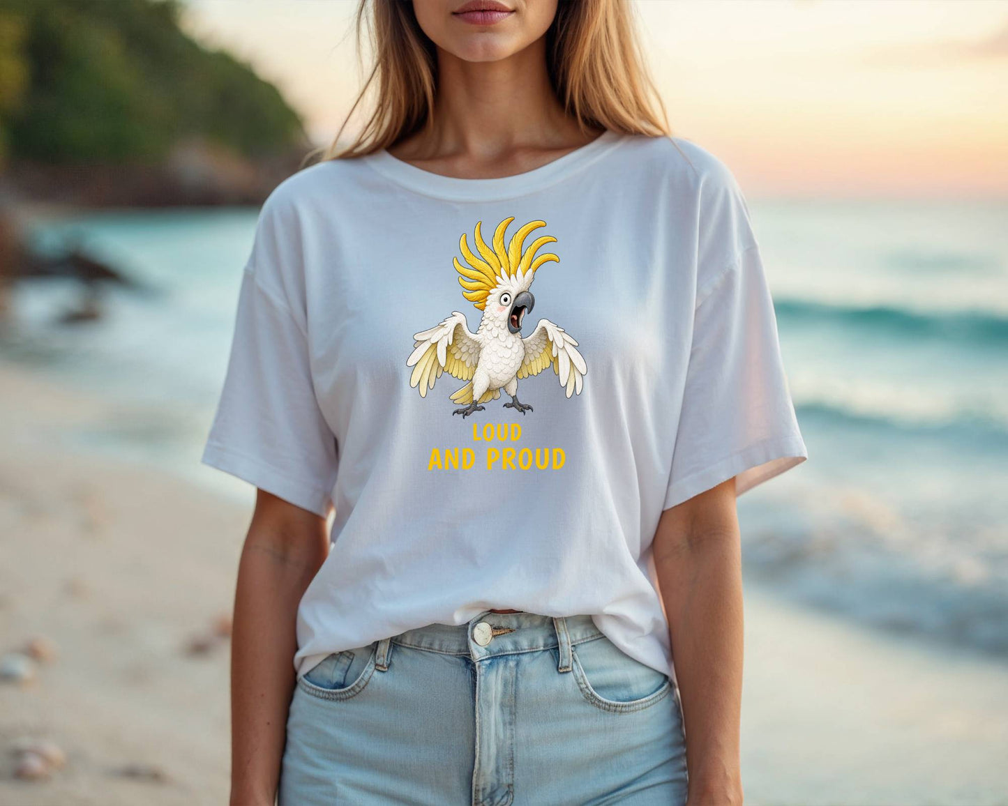 Loud and Proud — Outback Originals Cockatoo Tee