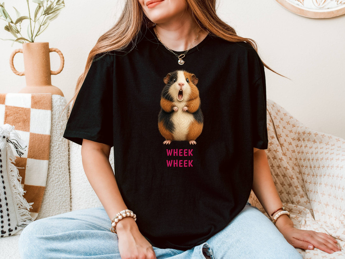 Wheek Wheek — Domestic Divas Guinea Pig Tee