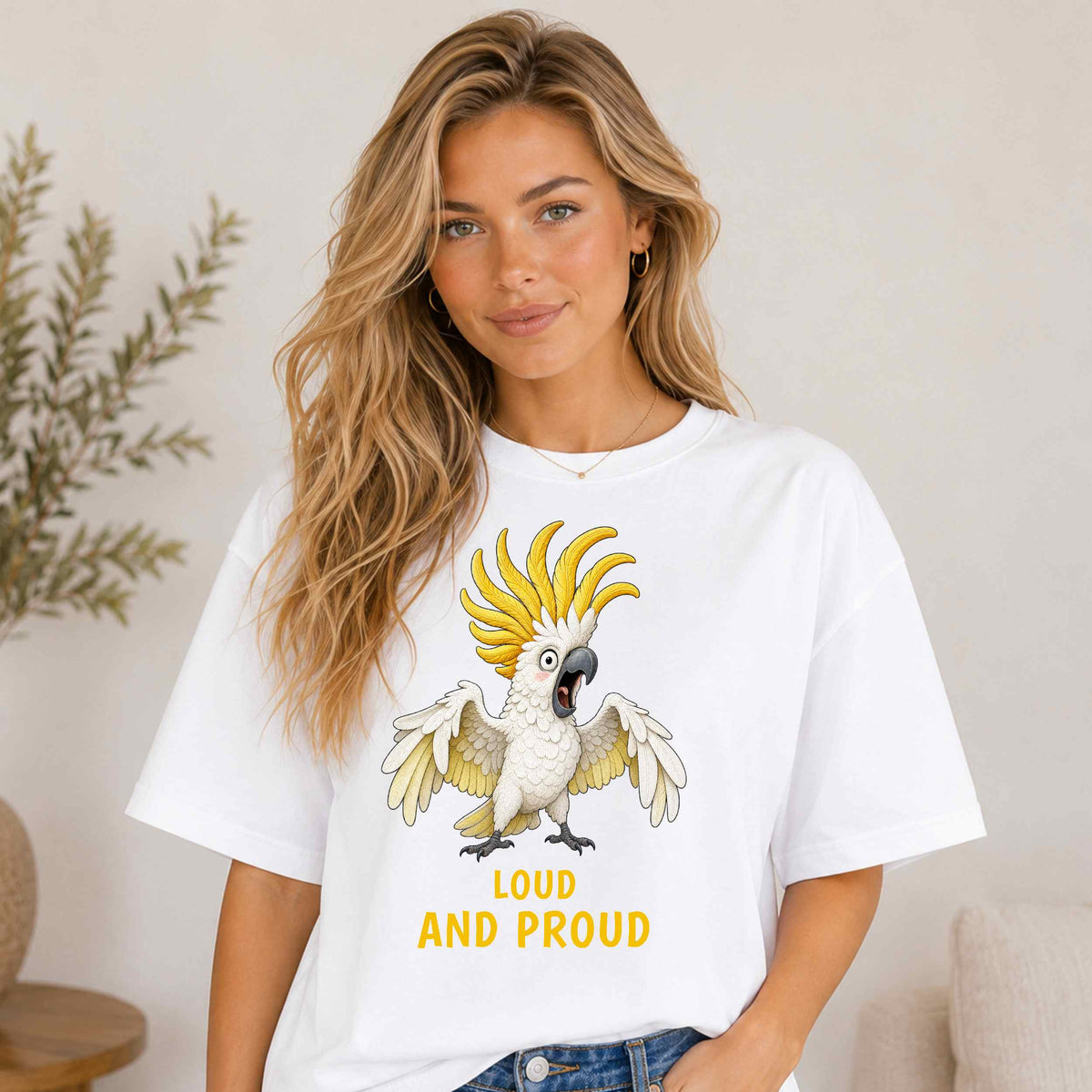 Loud and Proud — Outback Originals Cockatoo Tee