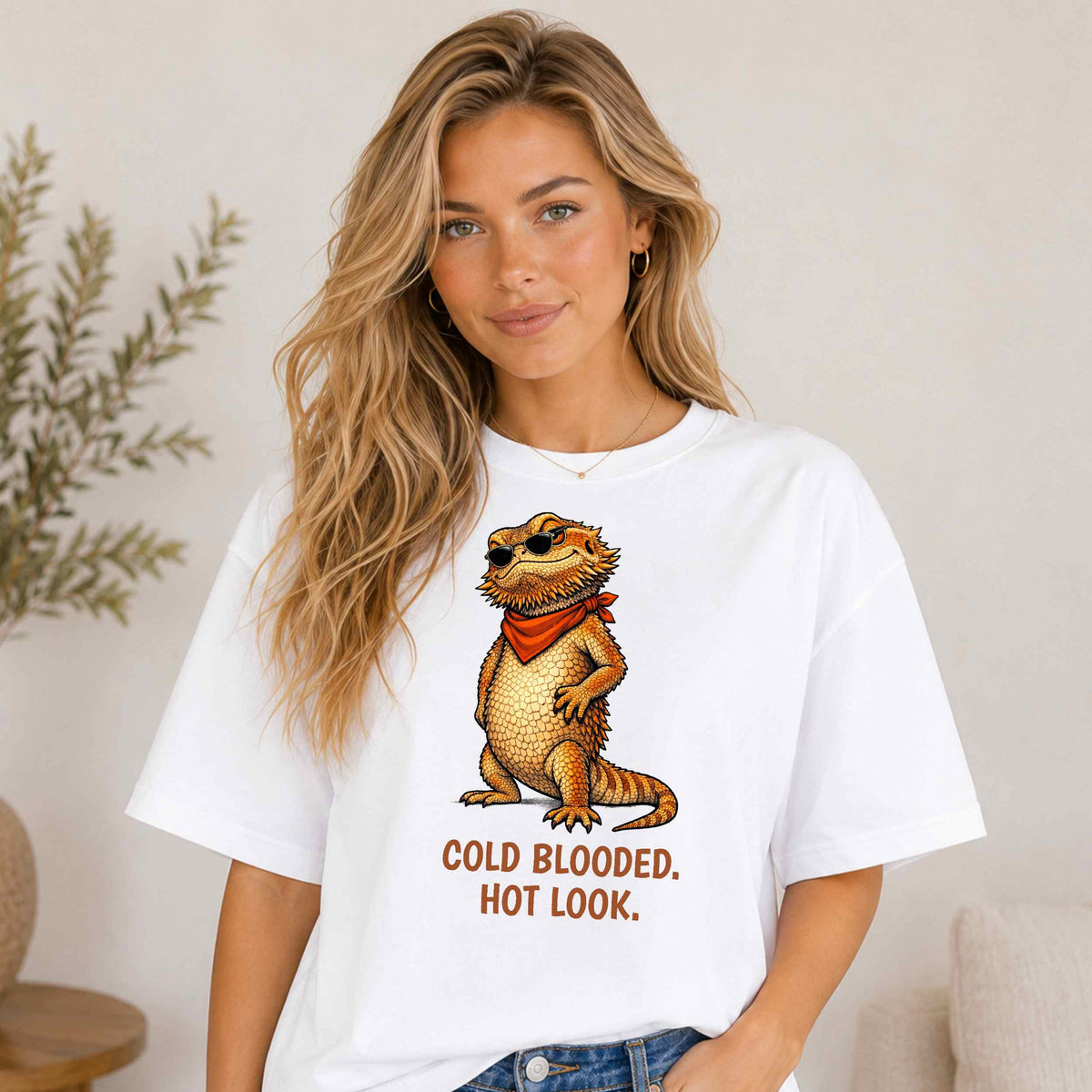 Bearded Dragon T-Shirt | Fashion Animal Tee | Wild & Kind Couture Creatures