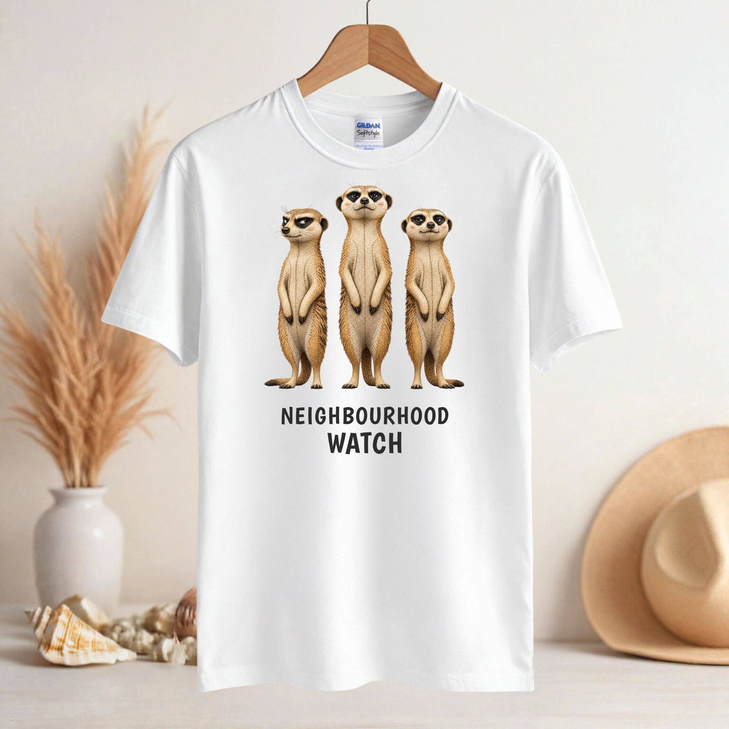 Neighbourhood Watch — Savannah Sass Triple Meerkat Tee