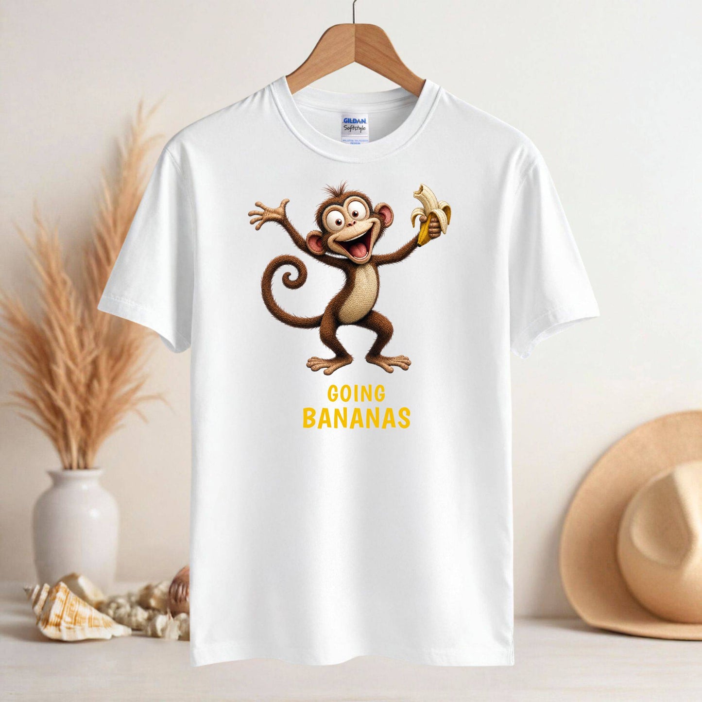 Going Bananas — Jungle Jokers Monkey Tee