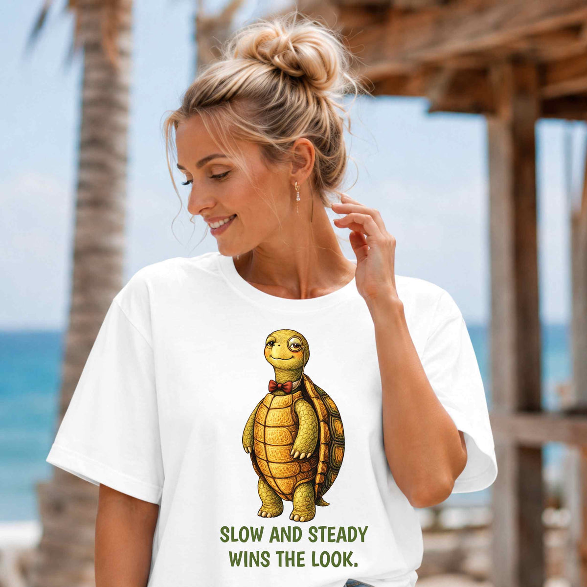 Tortoise T-Shirt | Fashion Animal Tee | Wild & Kind Couture Creatures
