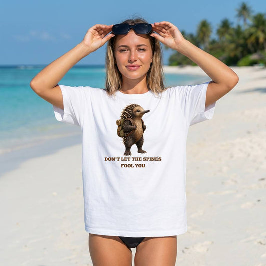 Don't Let the Spines Fool You — Echidna Adventure Tee